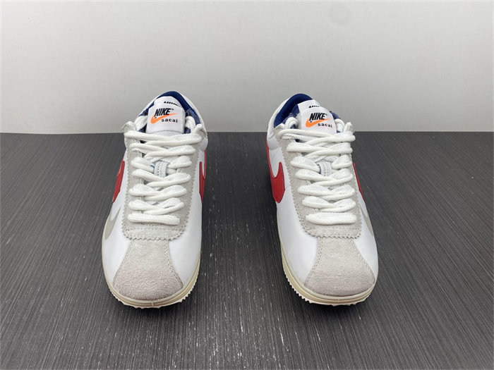 Nike Cortez 4.0 Sacai White University Red Blue